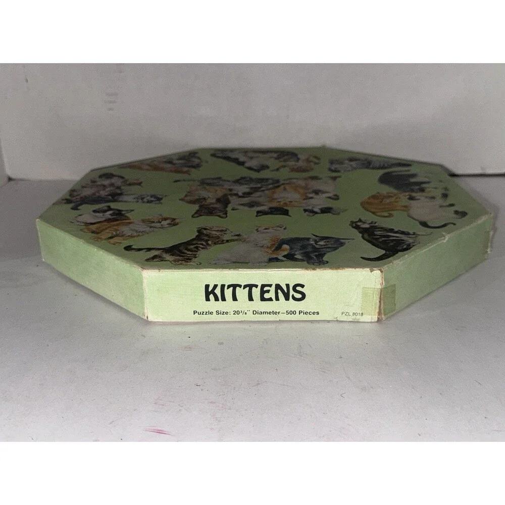 Vintage 1968 Springbok Kittens Okta Puzzle 500 Pc Girard Goodenow